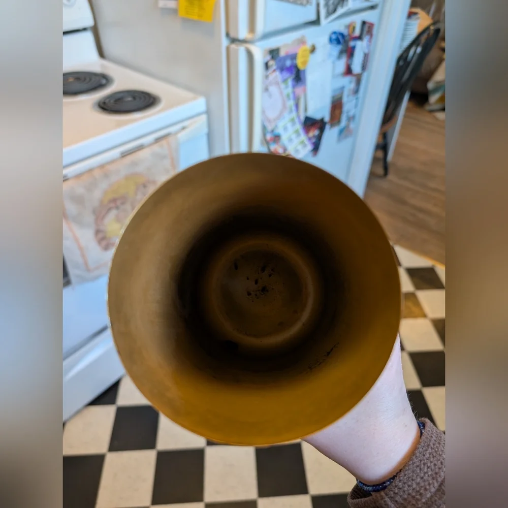 Brass-like‎ Vase